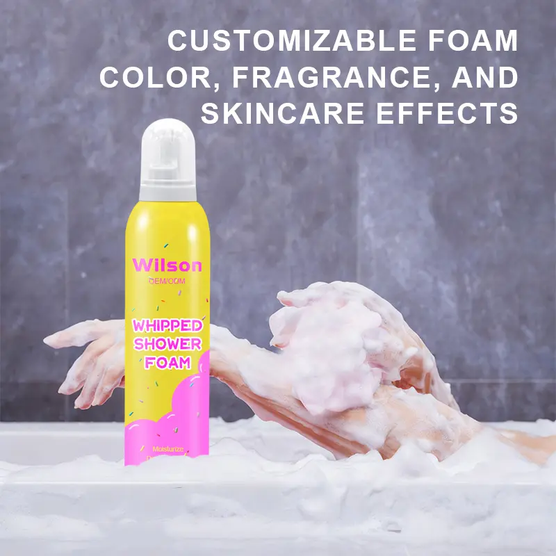 ​Ein völlig anderes Badeerlebnis, das Amino Acid Scented Shower Mousse von Wilson ist so gut!