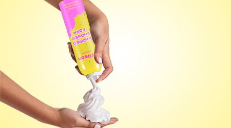 Duschschaum-Sendungsfreigabe