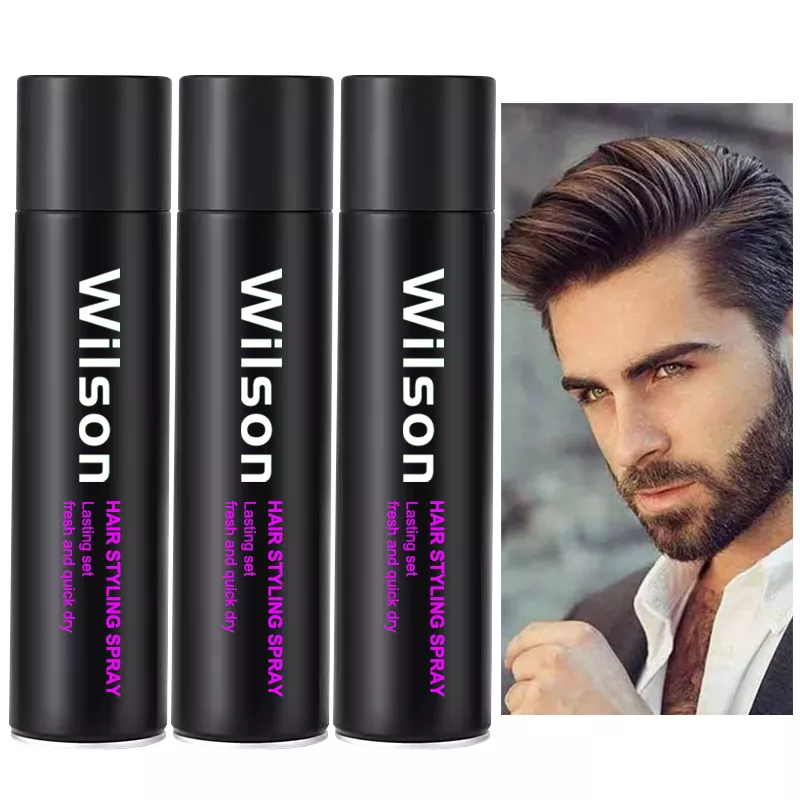 Flockenfreies, schnell trocknendes Haarstyling-Spray