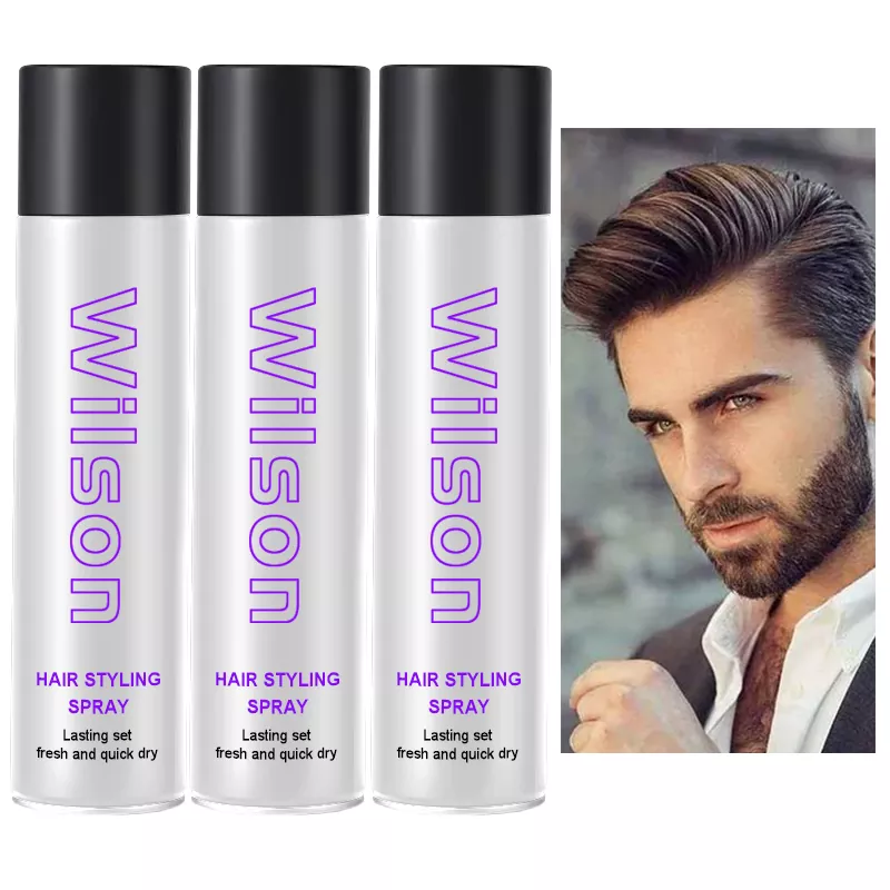 Flauschiges, geschmeidiges, antistatisches Haarstyling-Spray