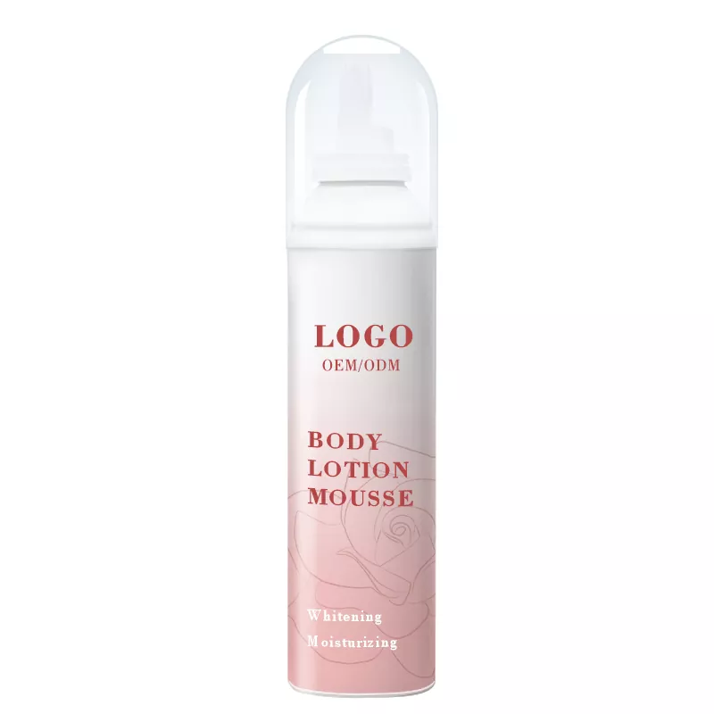 Schnell einziehendes Bodylotion-Mousse mit leichter Textur