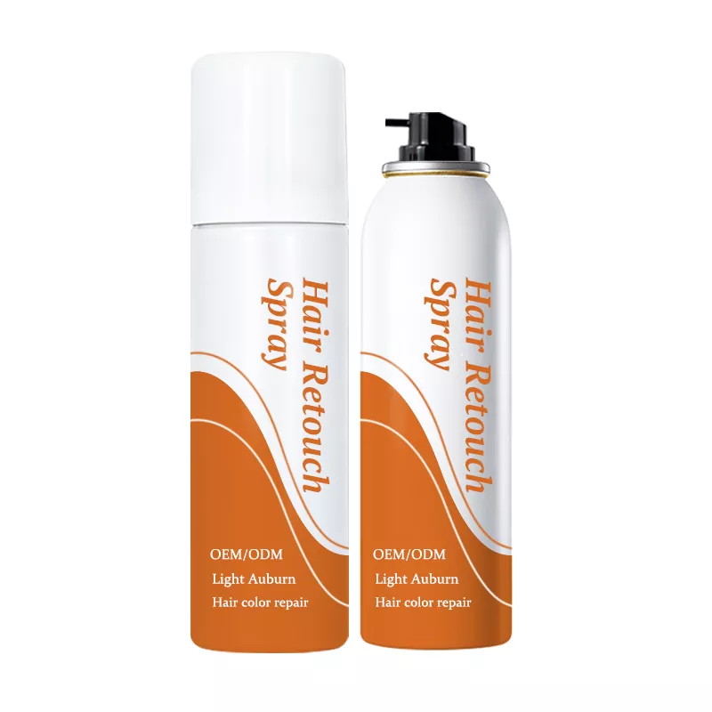 Wurzelstrukturiertes Farbwiedergabe-Haarretuschierspray