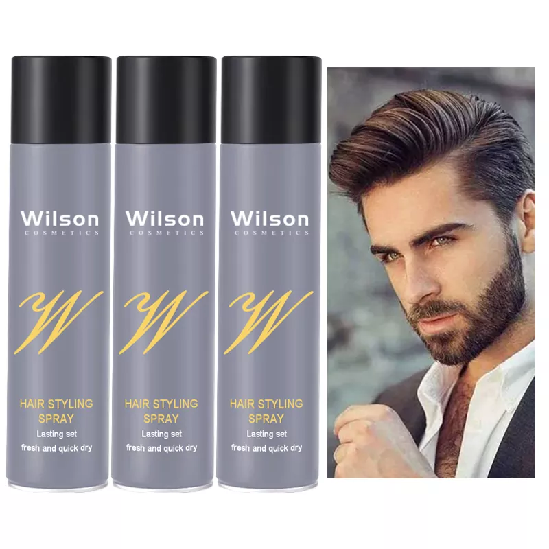 Sanftes, geschmeidiges, klebriges Haar-Styling-Spray
